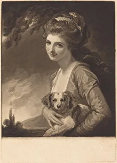 Lady Hamilton as Nature, published 1784. Creator: John Raphael Smith Lady Hamilton as Nature, published 1784. Creator: John Raphael Smith