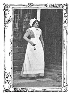 Sunday Strand Prints: Lady Henry Somerset in Nurses Costume, 1901. Artist: Henry Peach Robinson