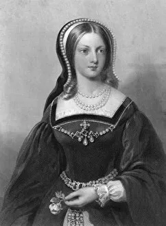 W Holl Gallery: Lady Jane Grey, Queen of England. Artist: W Holl