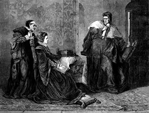 Legal Document Prints: Lady Jane Grey's Victory over Bishop Gardiner