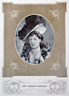 Images Dated 9th July 2008: Lady Kathleen Pilkington, 1901