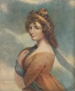 Neckscarf Prints: Lady Langham, 1909. Artist: Charles Wilkinson