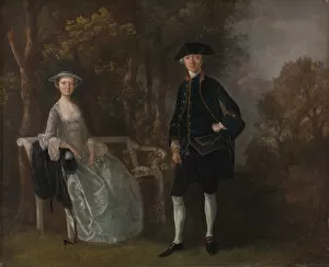 Thomas Gainsborough Collection: Lady Lloyd and Her Son, Richard Savage Lloyd, of Hintlesham Hall, Suffolk
