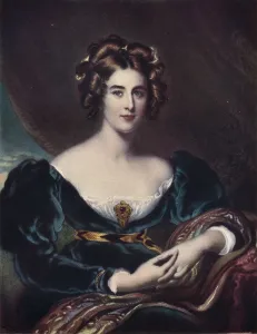 Lawrence Prints: Lady Lyndhurst, c1836, (1904). Artist: Samuel Cousins