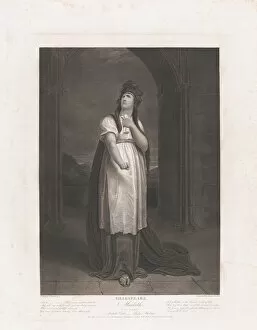 Ambition Gallery: Lady Macbeth (Shakespeare, Macbeth, Act 1, Scene 5), first published 1800; reissued 1852