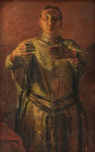 Macbeth Prints: Lady Macbeth. Study, 1899. Creator: Kristian Zahrtmann