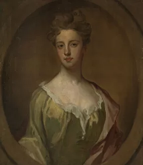 Kneller Sir Godfrey Collection: Lady Mary Berkeley, Wife of Thomas Chambers, ca. 1700. Creator: Sir Godfrey Kneller