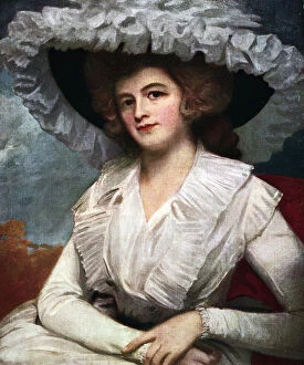Lady Mary Forbes, 18th century (1926).Artist: George Romney