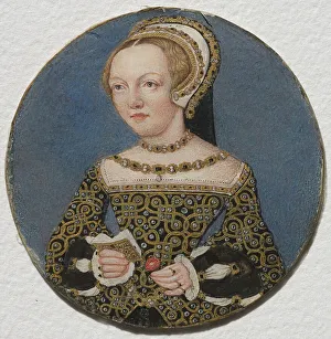 Holbein Hans Prints: Lady Mary Howard, c1540. Creator: Unknown