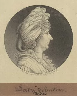 Lady Mary Watts Johnson, 1797. Creator: Charles Balthazar Julien Fé
