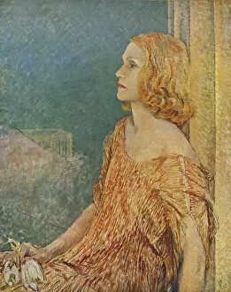 Window Frame Gallery: The Lady Melchett, 1935. Artist: Glyn Warren Philpot