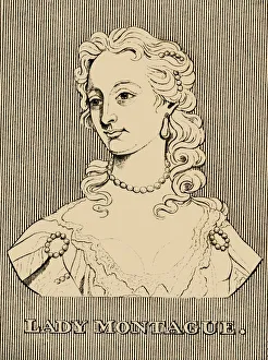 Lady Montague, (1689- 1762), 1830. Creator: Unknown Lady Montague, (1689- 1762), 1830. Creator: Unknown