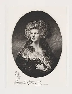 Samuel Arlent Edwards American Prints: Lady Mulgrave, 19th-20th century. Creator: Samuel Arlent-Edwards (American, 1862-1938)