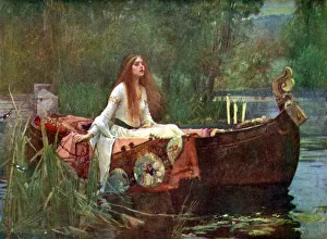 The Lady of Shalott, 1888 (1923). Artist: John William Waterhouse