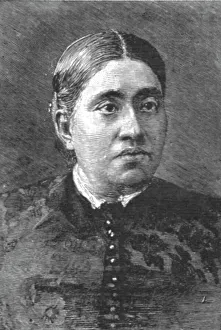 Ceylonese Prints: Lady de Soysa, widow of the late CH de Soysa, 1891. Creator: Unknown