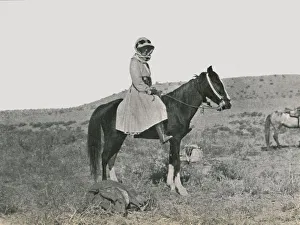 Sykes Tatton Benvenuto Mark Prints: Lady Sykes, c1906-1913, (1915). Creator: Mark Sykes