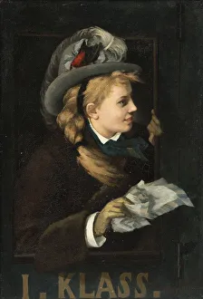 Lady in a Train Window, 1877