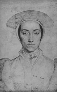 A Lady: Unknown, c1532-1543 (1945). Artist: Hans Holbein the Younger