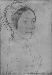 A Lady: Unknown, c1532-1543 (1945). Artists: Hans Holbein the Younger, Unknown
