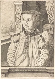 Lautensack Hanns Prints: Lady von Eckh (born Piencsenau), 1553. Creator: Hans Sebald Lautensack