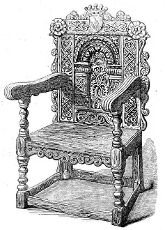 Anna Maria Prints: My Lady's Chair, at Corby Castle