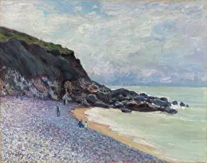 Alfred 1839 1899 Prints: Lady's Cove, Langland Bay, Wales