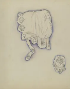Ladys Prints: Lady's Night Cap, c. 1938. Creator: Sarah F. Williams