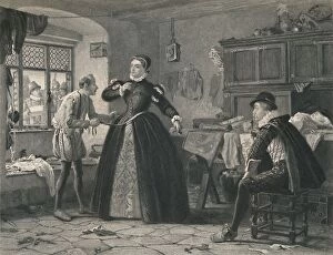 Charles Knight Co Collection: The Ladys Tailor (King Henry IV - Second Part), c1870. Artist: Charles W Sharpe