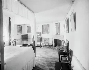 Washington President George Prints: The Lafayette room at Mt. Vernon, c.between 1910 and 1920. Creator: Unknown