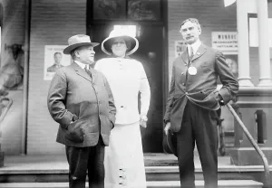 Secretary Prints: Lafe Gleason & wife & J. Jaeckel, between c1910 and c1915. Creator: Bain News Service