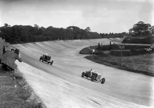 Wooding Prints: Lagonda leading GA Woodings Talbot 95 Special