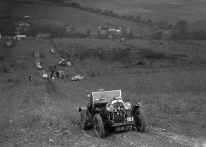 Lagonda Rapier competing in the London Motor Club Coventry Cup Trial, Knatts Hill, Kent, 1938