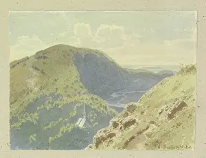 Sunny Prints: Lahn Valley, 1864. Creator: Carl Theodor Reiffenstein