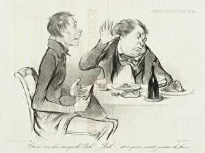 Facial Expressions Prints: Laissez-moi donc tranquille, Bah! Bah! est-ce qu'on meurt jamais de faim