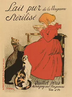 Lait pur sterilise de la Vingeanne (Poster), 1890s