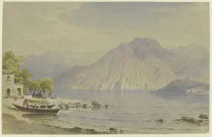 Lake Como, 19th century. Creator: Carl Morgenstern