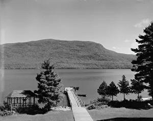 Lake Dunmore from Mountain Spring Hotel, Green Mountains, between 1900 and 1905. Creator: Unknown