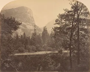 Mariposa Prints: The Lake at the Foot of Half Dome, 1861. Creator: Carleton Emmons Watkins
