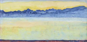 Lake Geneva early in the Morning, 1918
