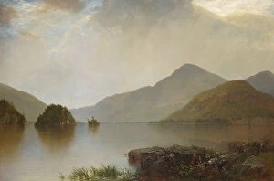 Adirondacks Collection: Lake George, 1869. Creator: John Frederick Kensett