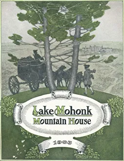 Pictorial Annual Prints: Lake Mohonk Mountain House, 1903. Artist: Binner Engraving Co