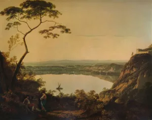 Lake of Nemi, c1761, (1938). Artist: Richard Wilson