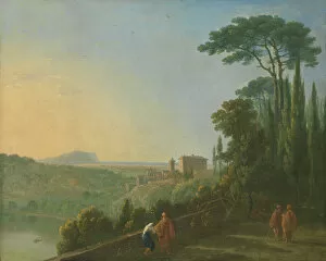 Lake Nemi and Genzano from the Terrace of the Capuchin Monastery, ca. 1756-57. Creator