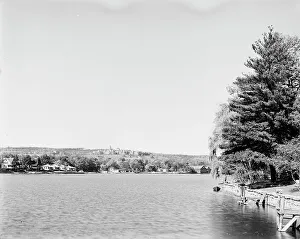 Lake Quinsigamond, Worcester, Mass. between 1900 and 1906. Creator: Unknown