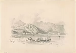 Lake Shore, Menaggio [recto], 1869. Creator: John Singer Sargent