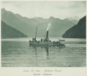 Fjord Prints: Lake Te Anau, Milford track, South Island