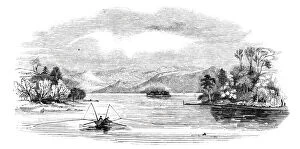 Anglers Gallery: Lake trout fishing, in Derwentwater, 1844. Creator: Unknown