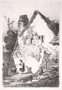 Dilapidated Prints: Lakenham, Near Norwich, 1838 Creator: John Sell Cotman