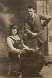 Variety Show Prints: L'Alouette and Arthur Frith of The Goods concert party