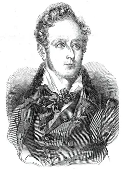 Alphonse De Collection: Lamartine, 1844. Creator: Unknown